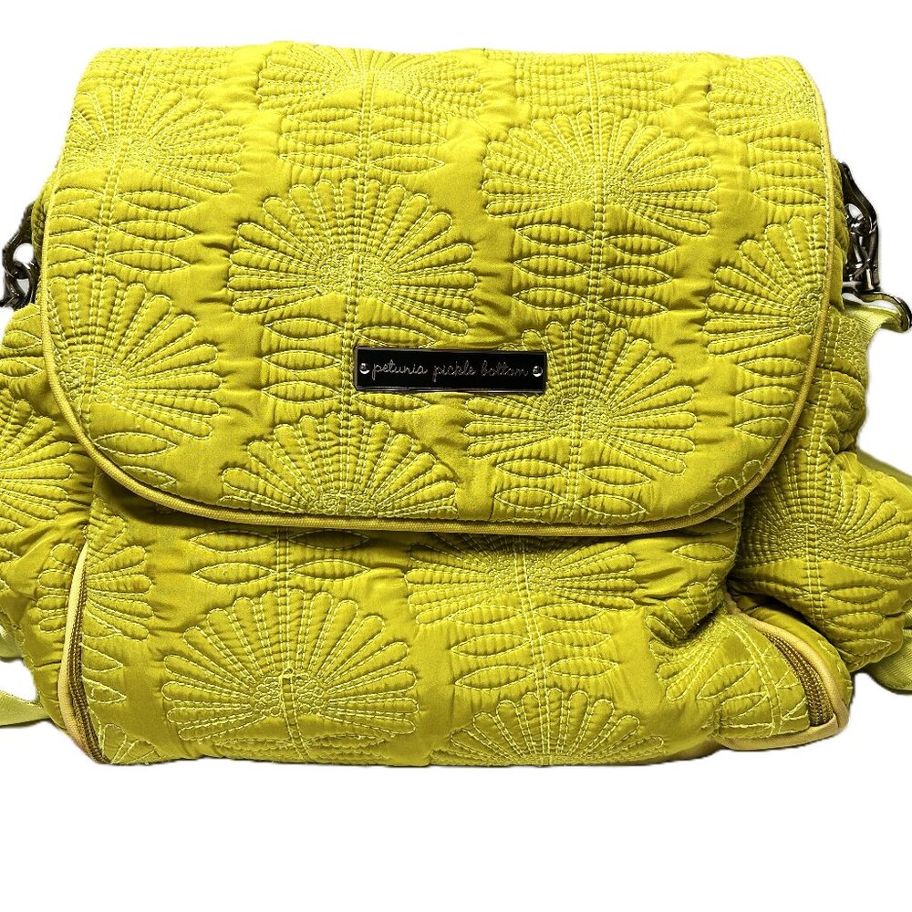 Petunia Pickle Bottom Bright Yellow Diaper Bag